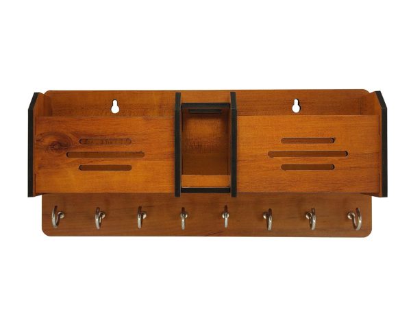 Multipurpose Design Wooden Key Holder